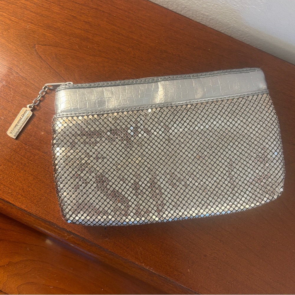 Whiting & Davis Silver Mesh Clutch